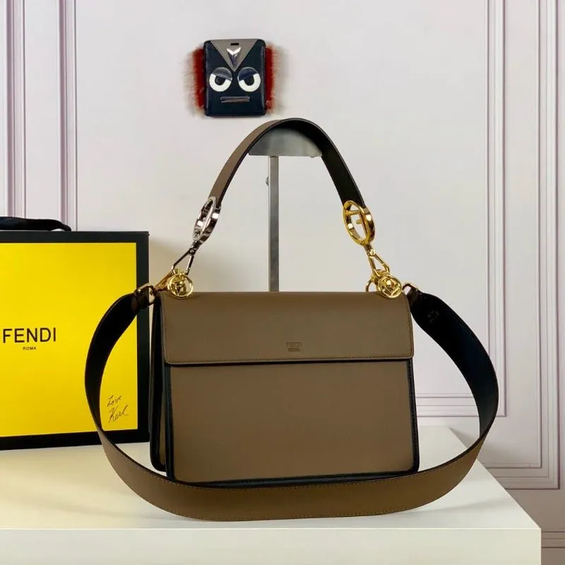 - ESMEE Seasonal clearance Bag Dark Shoulder Kan Top-choice Brown