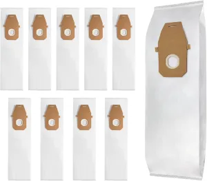 10 Pack Type Q HEPA Vacuum Bags Fit for Hoover Upright UH30010COM/UH30010CCA/UH30010 Vacuum Cleaners, Replacement Part AH10000,Part 902419001 Robot Vacuum Bag Accessories
