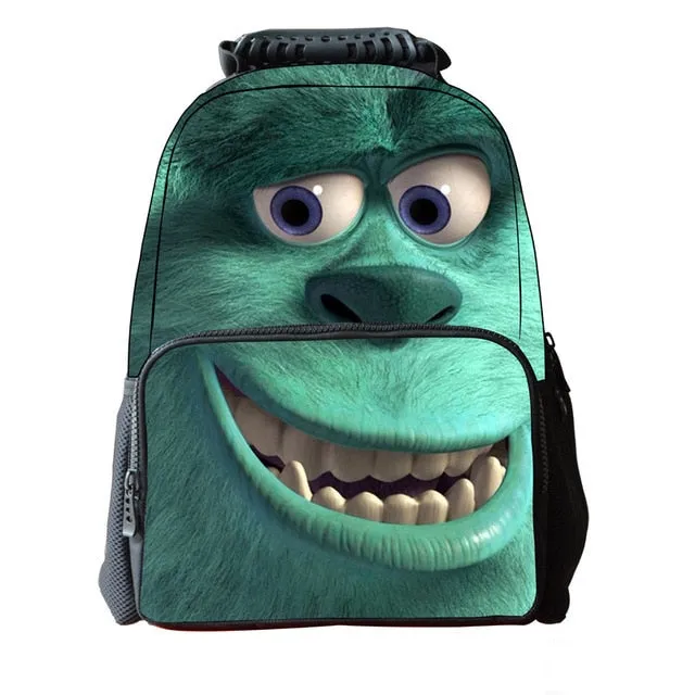 16 Inch 3D Animal  School Bag