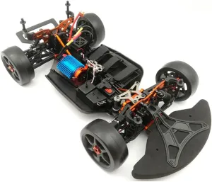 1:8 4X4 Brushless Fast RC Cars for Adults, Max 84mph（135Km/h） Hobby Electric Rally Racing Car, Flat Road Racing Drift Car with 2 Batteries ＆ Extra Drift Tires (B)