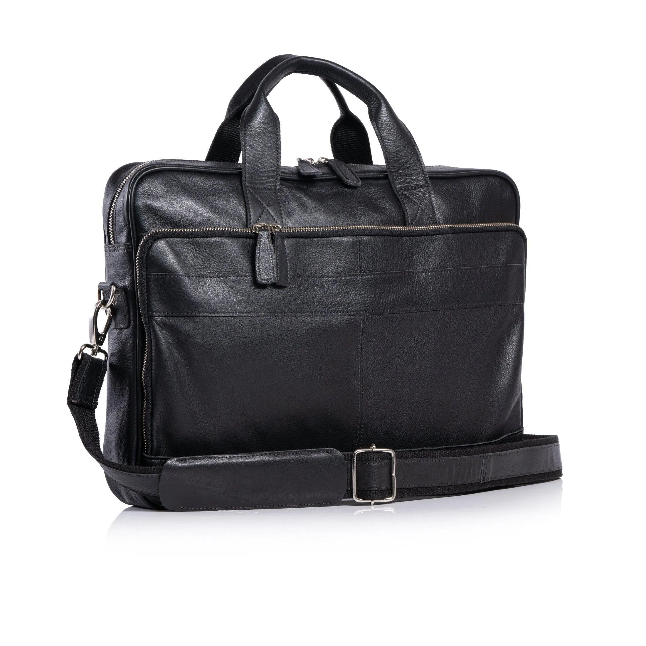 18-Inch Leather Briefcase