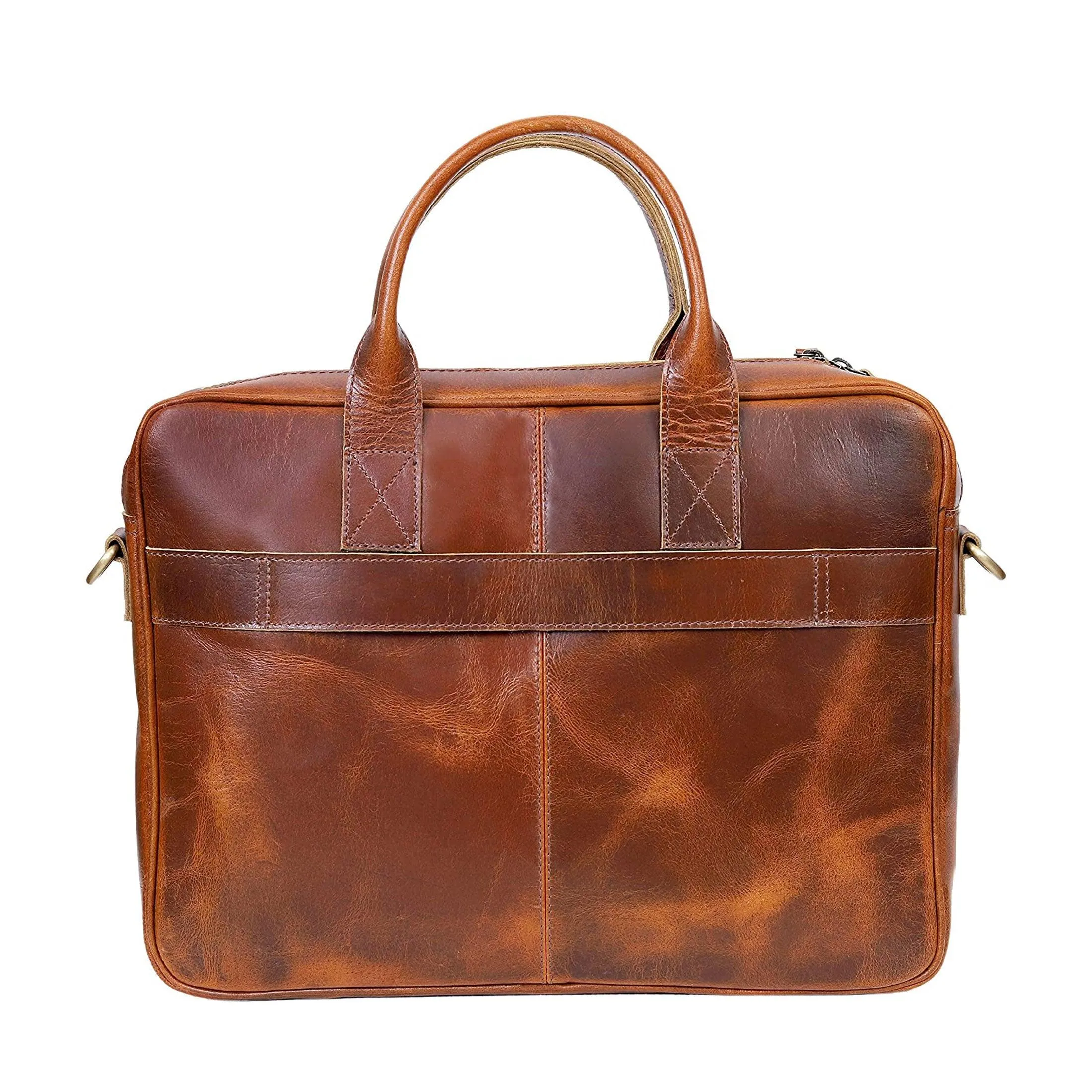 18-Inch Leather Briefcase