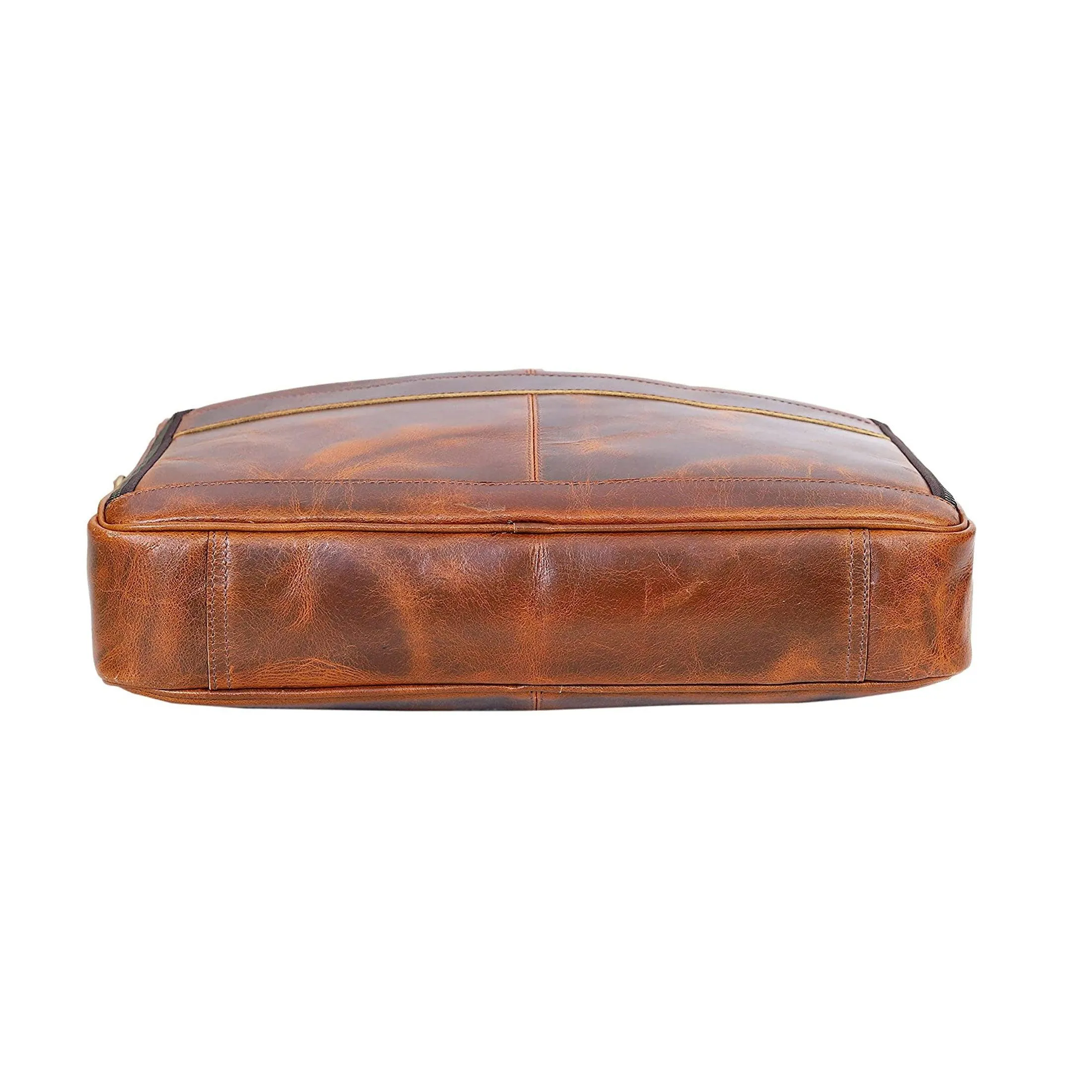 18-Inch Leather Briefcase