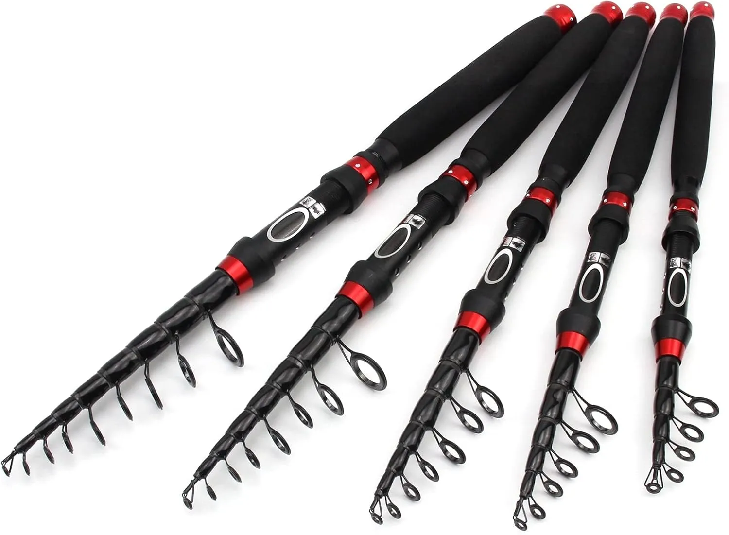 1.8m2.1m2.4m2.7m3.0m Multifunctional Portable Bait Fishing Rod Telescopic Fly Rod Fishing Tackle Pocket Travel Fishing Pescado Trout Rod ZYHYD