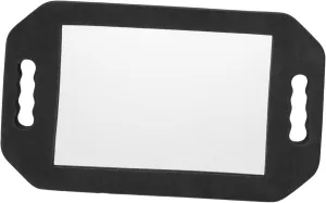 1Pc Frame Rectangular Makeup Mirror Dual Handle Design for Home Salon Use Hair Salon Mirror Lightweight for Hairstyle Checks