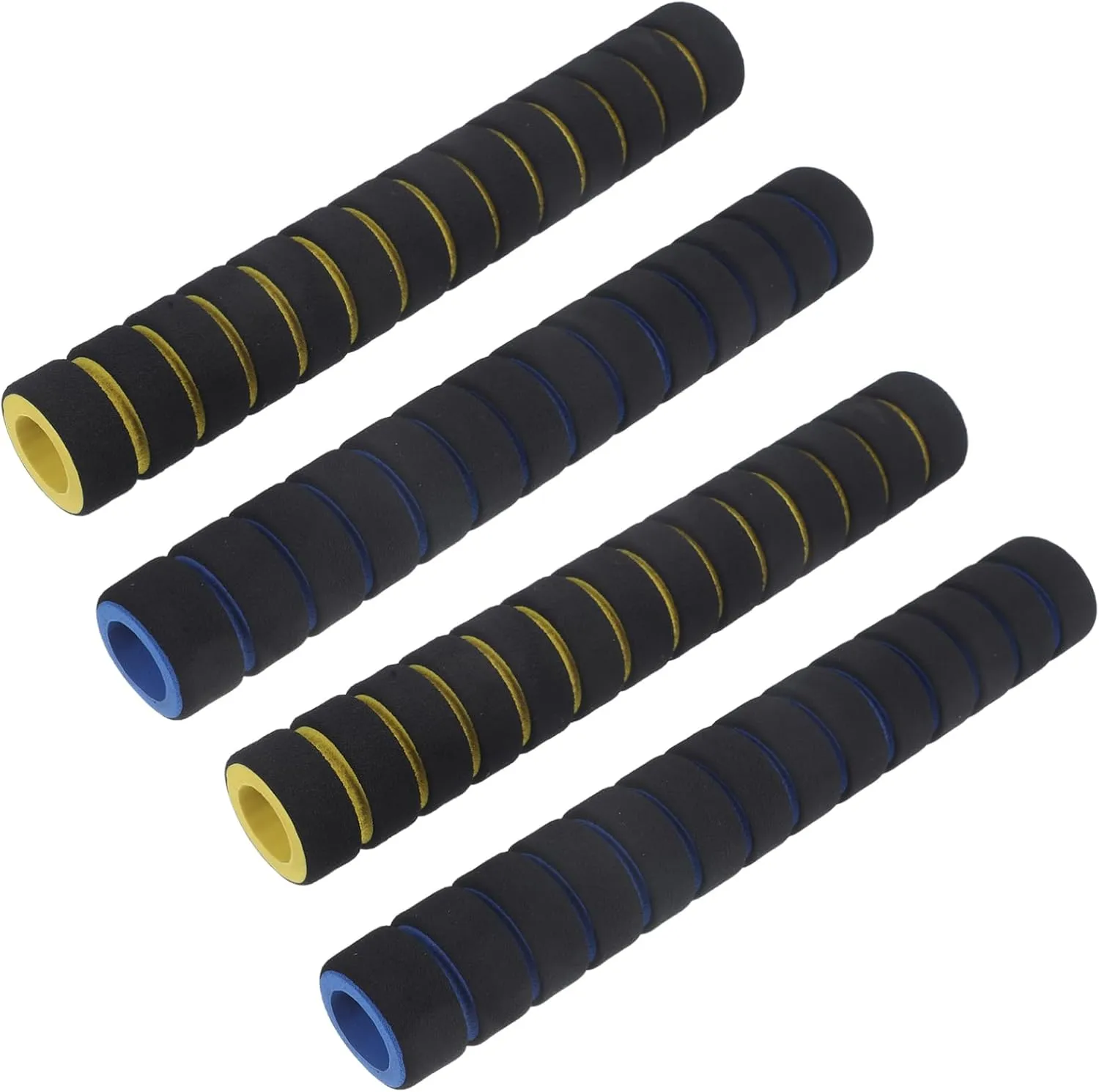 2 Pairs Colorful Sponge Grips Non-Skid Paddle Grips Kayak Paddle Grips Paddle Sponge Handle Cover Hand
