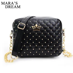 2019 Rivet Crown Sale With Shoulder Bag Bold Mara's Messenger Mini Small Women Dream Hot Fashion Women Handbag Bag Bag Back-to-school sale