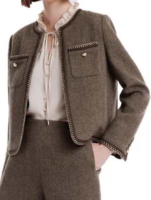 2025 Womens Casual Blazers Long Sleeve Work Office Open Front Suit Jacket Business Blazer