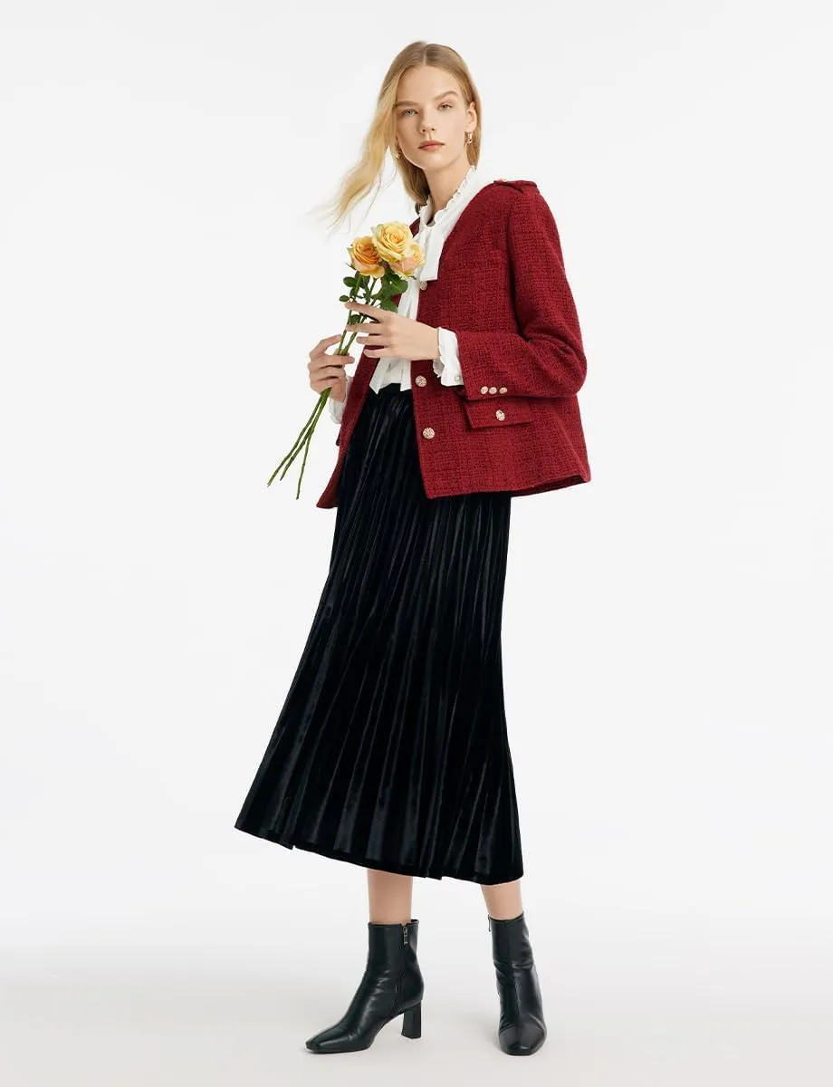 2025 Womens Casual Blazers Long Sleeve Work Office Open Front Suit Jacket Business Blazer