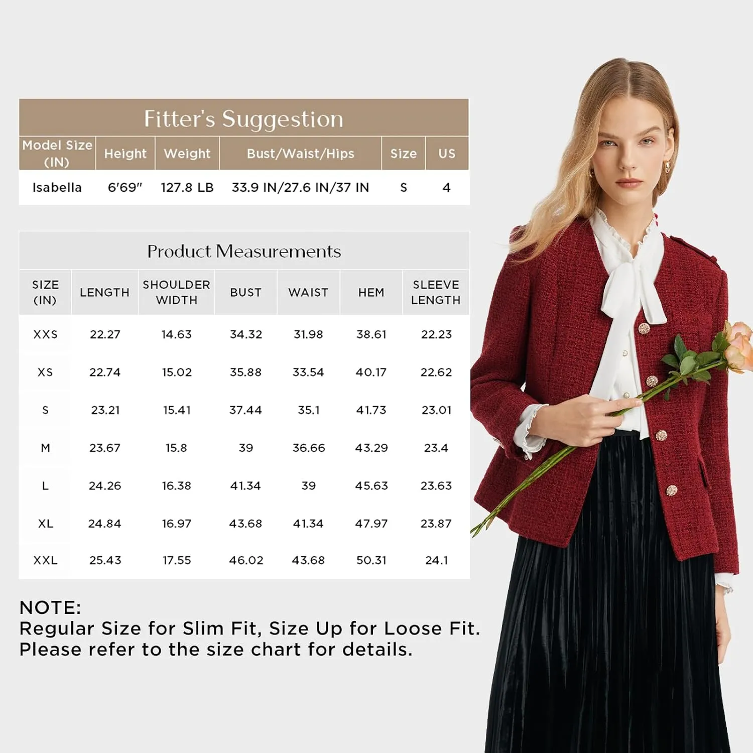 2025 Womens Casual Blazers Long Sleeve Work Office Open Front Suit Jacket Business Blazer