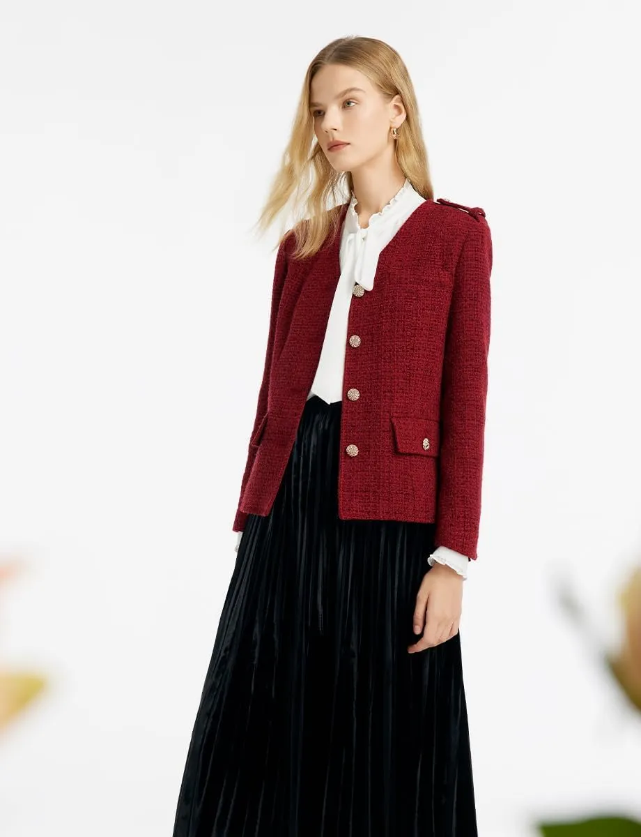 2025 Womens Casual Blazers Long Sleeve Work Office Open Front Suit Jacket Business Blazer