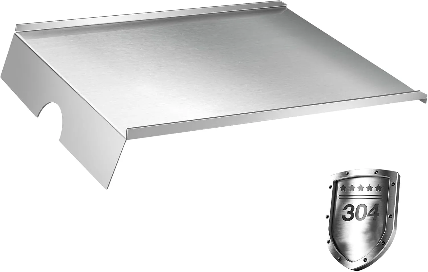 304 Stainless Steel Drip Pan Heat Baffle Replacement for Traeger 22 Series,Pro 575,Traeger BCA070 BAC012 BBQ07C and Lil' Tex,Lil' Tex Elite,Lil' Tex Pellet Smoker Grills Parts