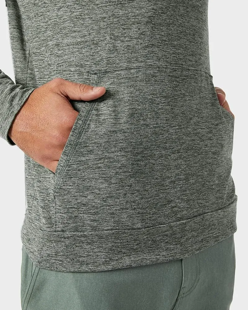 32 Degrees Men's Cool Classic Long Sleeve Hooded T-Shirt | Anti-Odor | 4-Way Stretch | Moisture Wicking