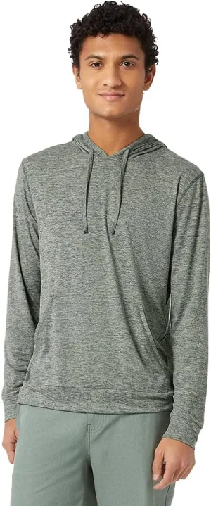 32 Degrees Men's Cool Classic Long Sleeve Hooded T-Shirt | Anti-Odor | 4-Way Stretch | Moisture Wicking