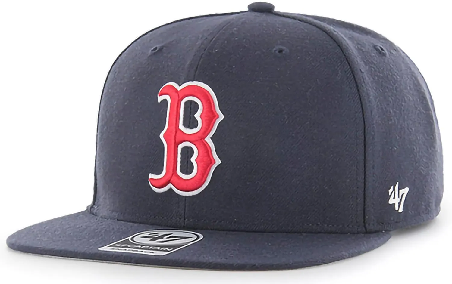 47 MLB Sure Shot Captain Hat Adjustable Structured 6-Panel Snapback Hat Cap, Adult One Size Fits All
