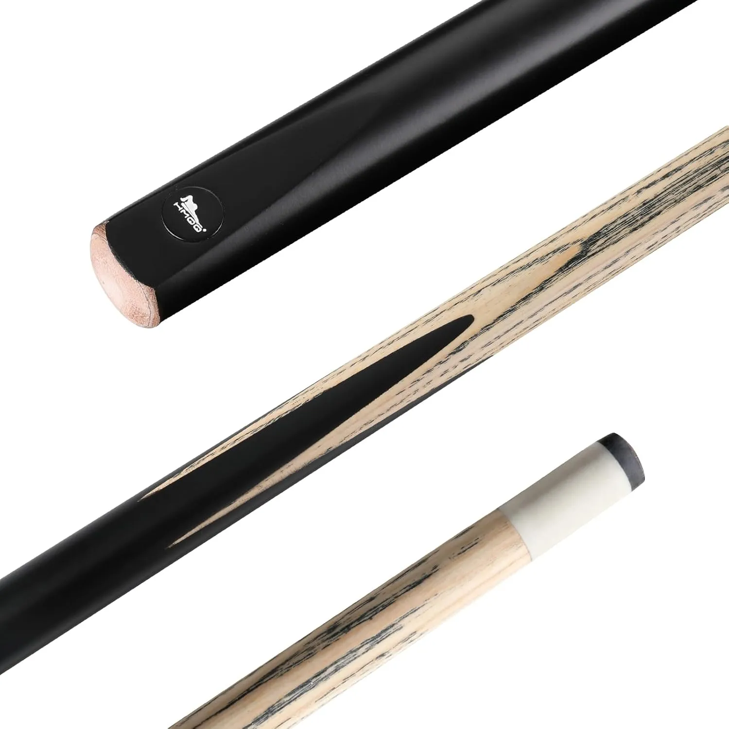 58" one Piece Pool cue Stick with 13MM Leather tip, Weight 20OZ Billiards cue Stick, Pool Stick Set of 4 or Set of 6