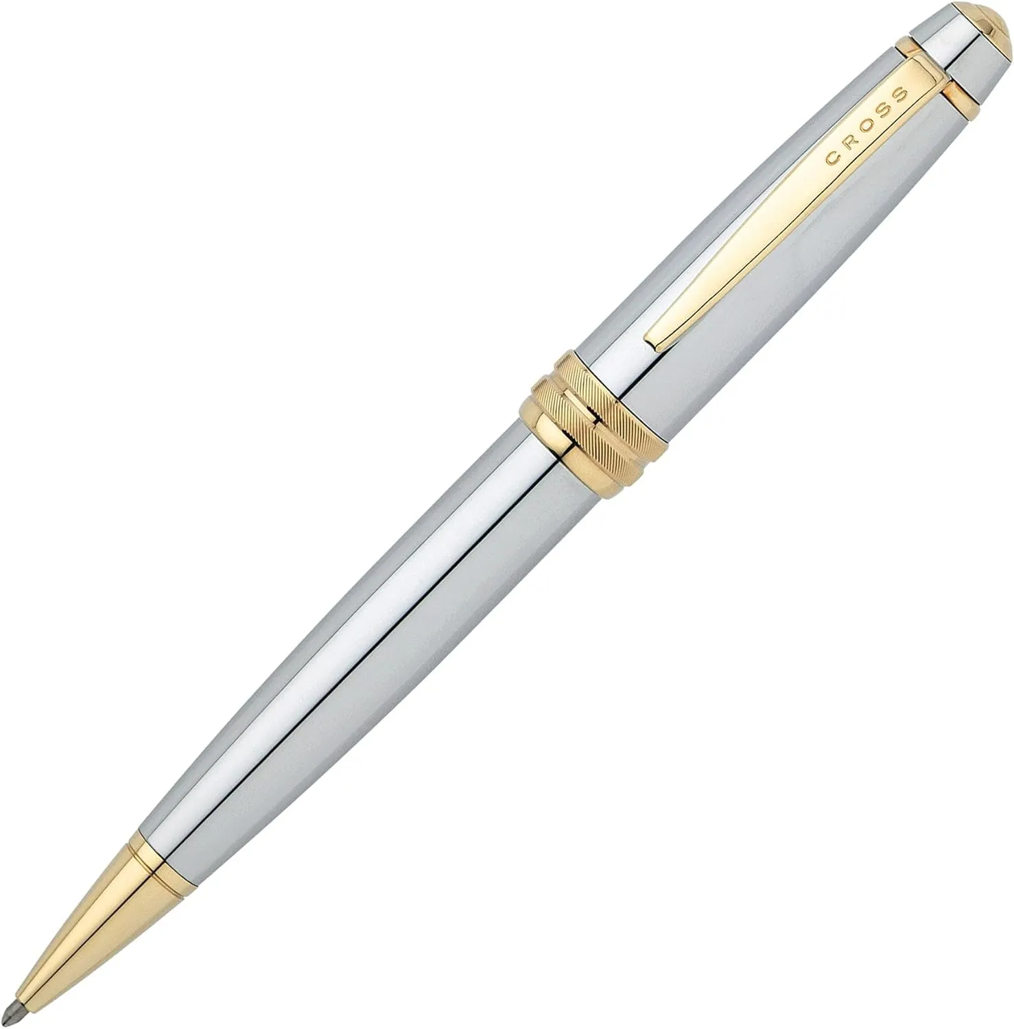 A. T. Cross Company Executive Styled Ballpoint Pen, Bailey Chrome (CROAT0452S6)