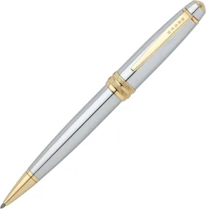 A. T. Cross Company Executive Styled Ballpoint Pen, Bailey Chrome (CROAT0452S6)
