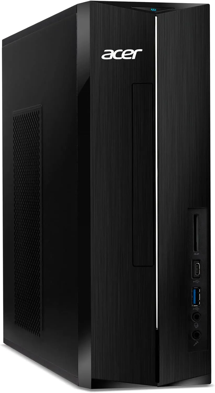 Acer Aspire XC-1780-UA93 Desktop | Intel Core i7-14700 20-Core Processor (Up to 5.4GHz) | 16GB 3200MHz DDR4 RAM | 512GB PCIe Gen 4 SSD | SD Card Reader | Intel Wi-Fi 6E AX211 | Windows 11 Professional