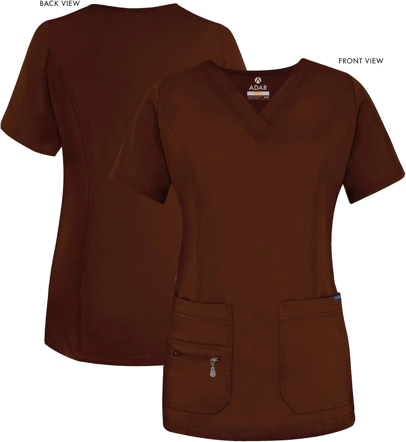 Adar Pro Scrubs for Women - Elevated V-Neck Scrub Top