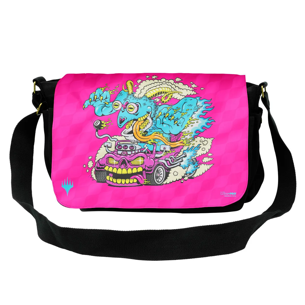 Aetherdrift Bag Flap - Racer Creature TheSpeedDemon for Magic: The Gathering