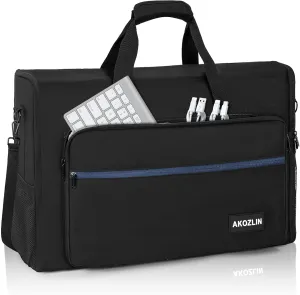 AKOZLIN LCD Screens/TVs Transport Tote Bag for 19" - 24" Displays Padded Monitor Carrying Case (NOT FOR IMAC) Travel Bag With Shoulder Strap Accessories Pocket