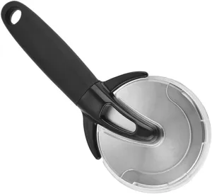 Alipis Stainless Steel Pizza Cutter Wheel Non Slip Skid Handle Professional Baking Tool for Effortless Pizza Slicing Kitchen Supplies