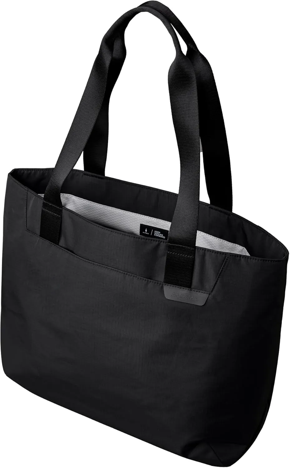 ALPAKA Elements Tote L - Spacious Interior Tote Bag with Foldable,Semi-padded sleeve fits 16" laptop, bags with cup holder inside,Magnetic Front & Main compartment,Waterproof Fabric,Carabiner Loops