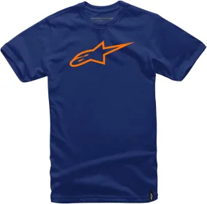 Alpinestars Standard Ageless Tee Navy/Orange XL, Multi, one_Size