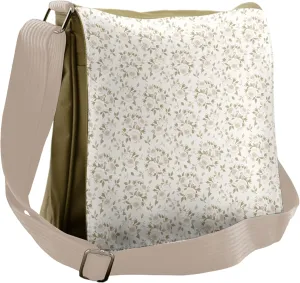 Ambesonne Rose Messenger Bag, Blossoms Petals Essence, Unisex Cross-body