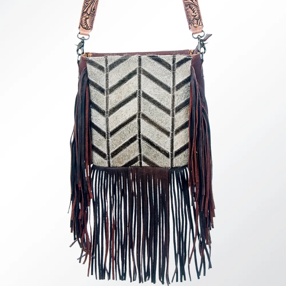 American Darling ADBG602 Messenger Genuine Leather Women Bag Western Handbag Purse