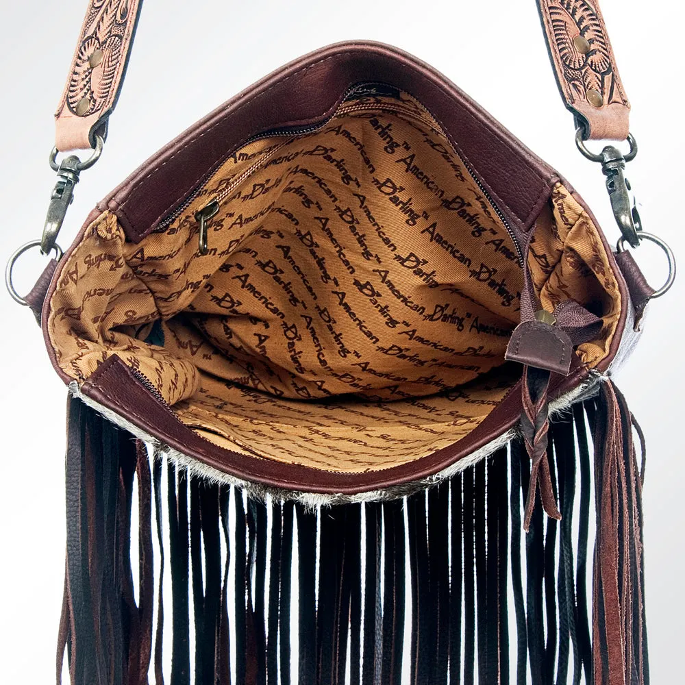 American Darling ADBG602 Messenger Genuine Leather Women Bag Western Handbag Purse