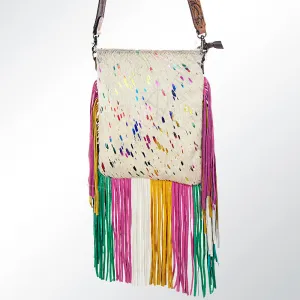 American Darling ADBG606 Messenger Hair-On Genuine Leather Women Bag Western Handbag Purse