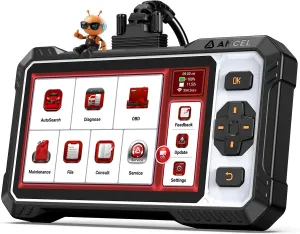 ANCEL OBD2 Scanner FX6100 Bidirectional Scan Tool, All Systems Car Scanner Diagnostic Tool with Active Test, 15  Reset Services, Oil Light/EPB/BMS/ABS Bleeding/SAS Reset, CAN-FD FCA Support, AutoVIN