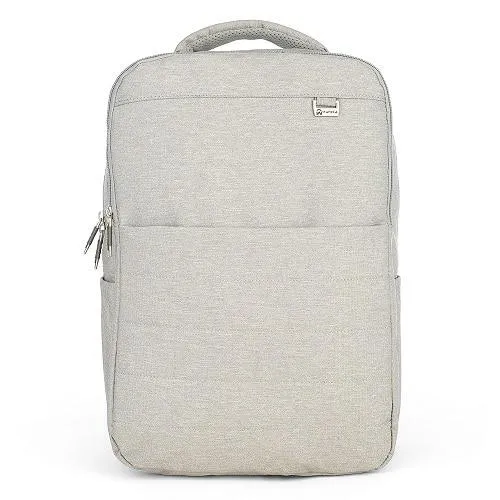 Anti Theft Canvas Leisure Business 15.6inch Laptop Backpack With Headphone Interface