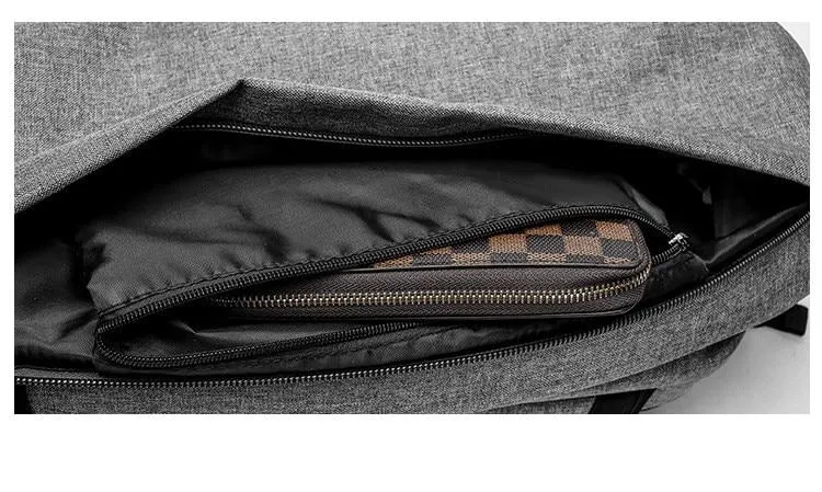 Anti Theft Laptop Backpack Men 15.6 Travel Rucksack Pack Bag Large Capacity