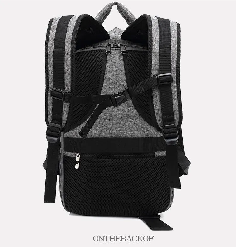 Anti Theft Laptop Backpack Men 15.6 Travel Rucksack Pack Bag Large Capacity