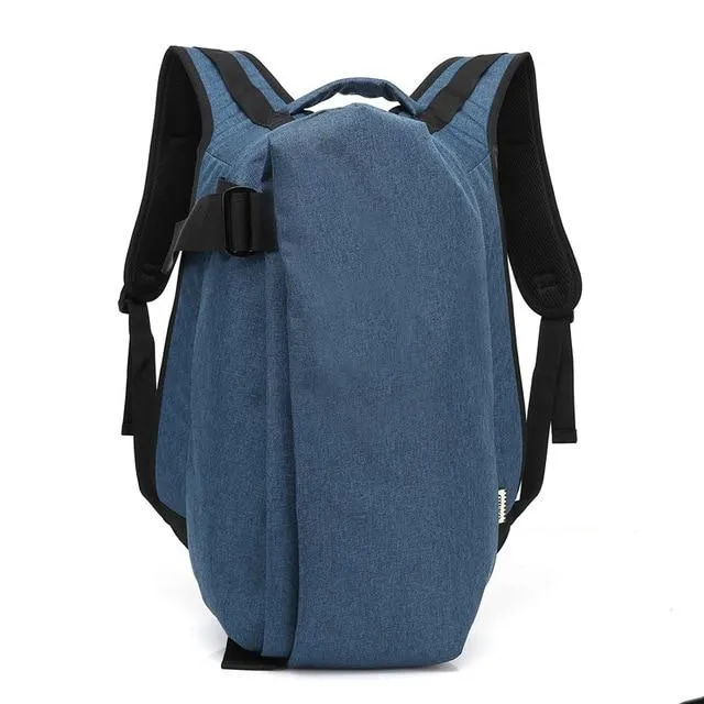 Anti Theft Laptop Backpack Men 15.6 Travel Rucksack Pack Bag Large Capacity