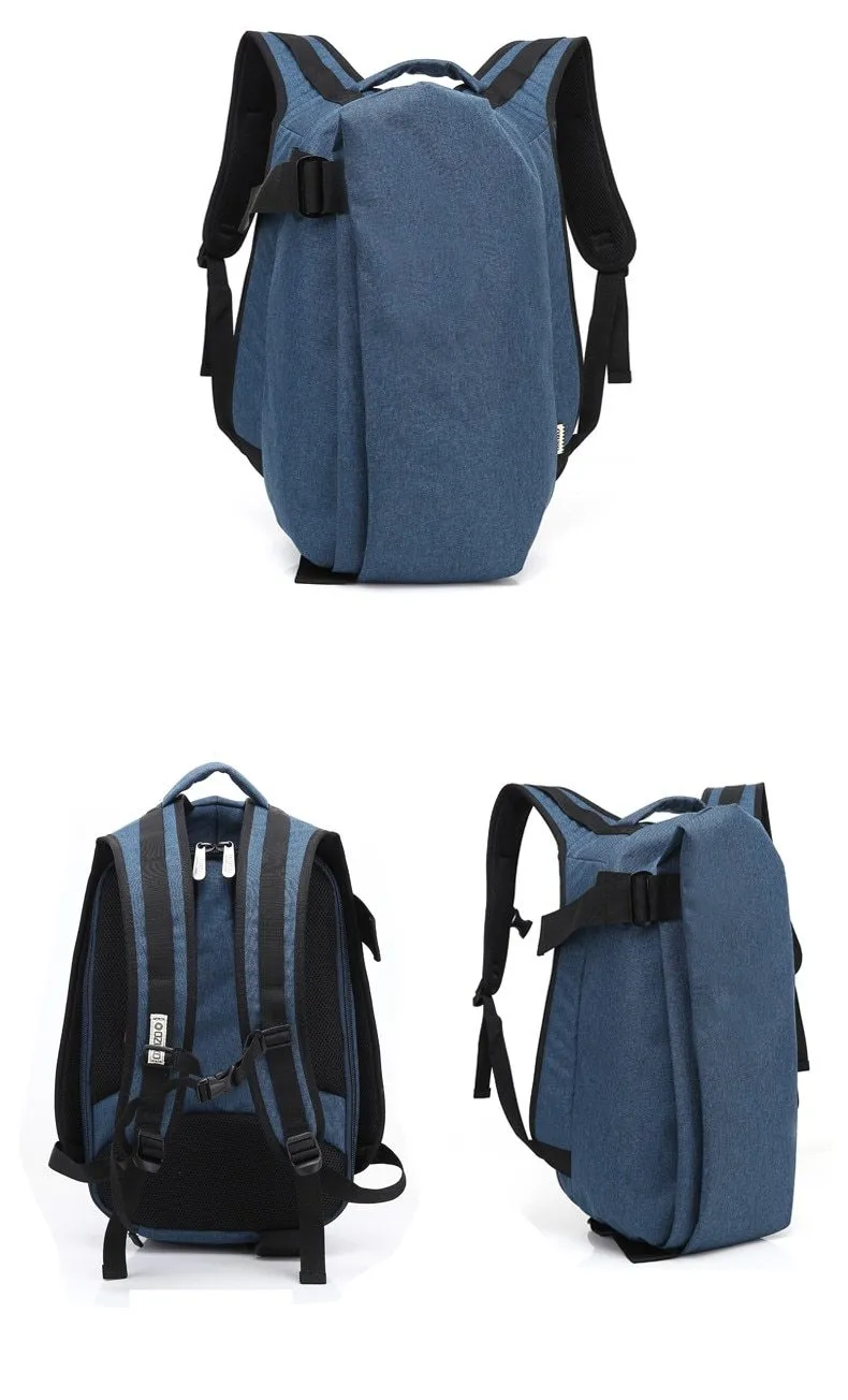 Anti Theft Laptop Backpack Men 15.6 Travel Rucksack Pack Bag Large Capacity