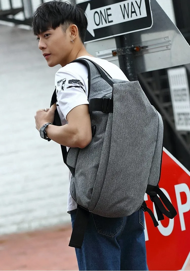 Anti Theft Laptop Backpack Men 15.6 Travel Rucksack Pack Bag Large Capacity