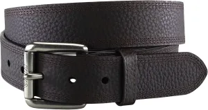 ARIAT Men's Rollershirt Triple Stitch Leather Belt