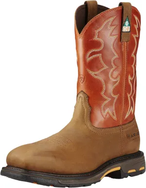 Ariat Men's WorkHog Wide Square Toe CSA Composite Toe Work Boot