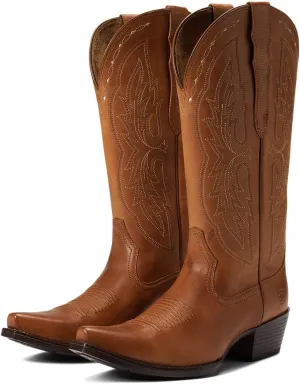 Ariat Women's Heritage X Toe Elastic Wide Calf Western Boot