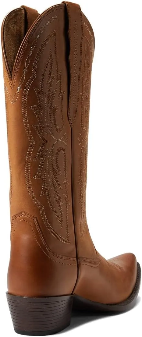 Ariat Women's Heritage X Toe Elastic Wide Calf Western Boot