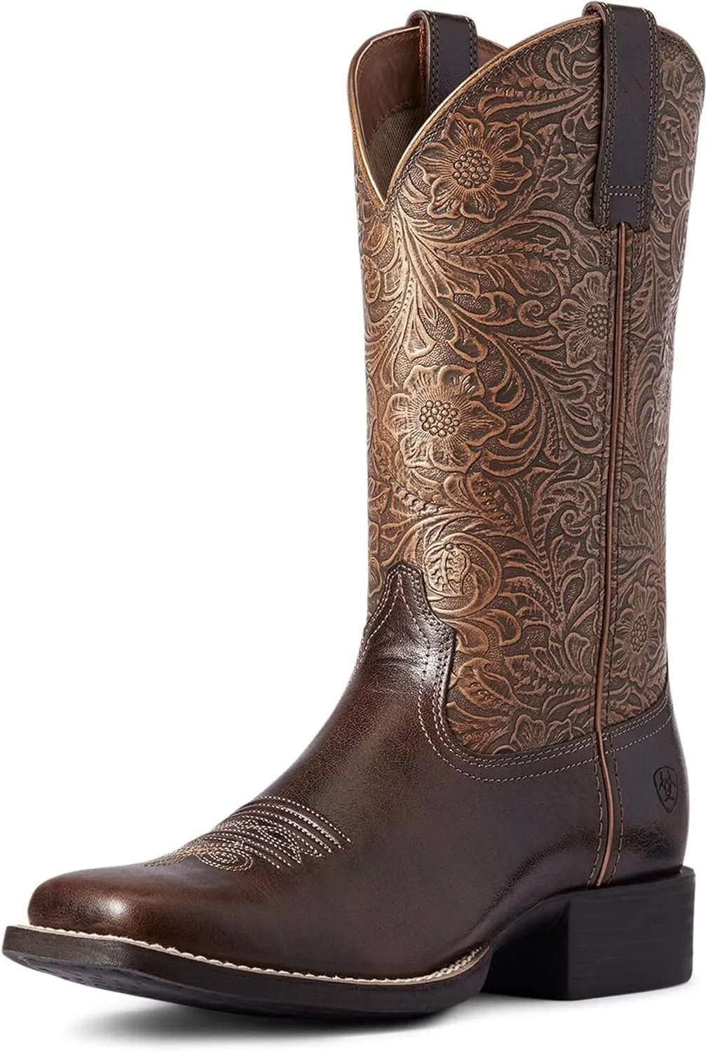 Ariat Women's Round Up Wide Square Toe Western Boot