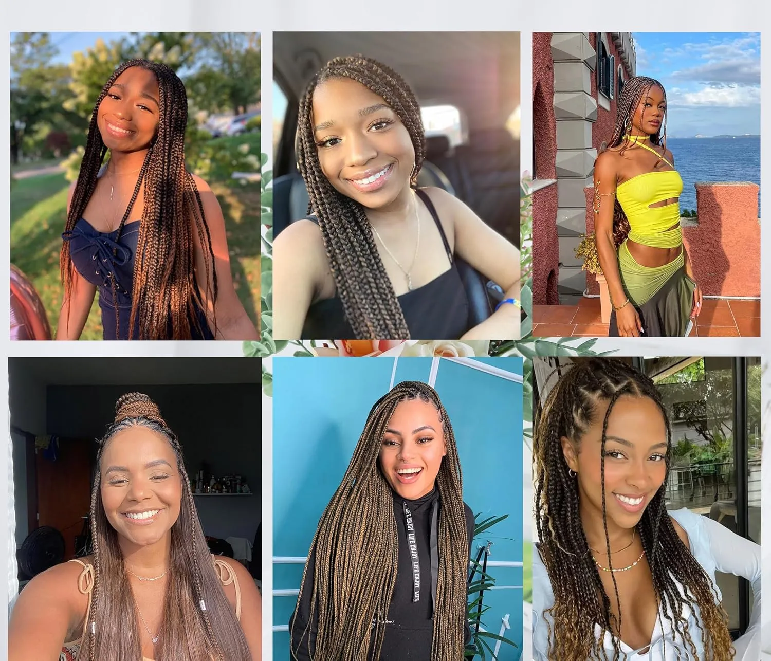 ATRAENTE Honey Blonde Braiding Hair,20 Inch 8packs Pre Stretched Braiding Hair,Professional Synthetic Box Braids Crochet Braids Extension,Itch Free Hot Water Setting Yaki Texture(20 Inch, 27#)