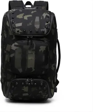 Backpack For Men Multifunctional Anti-theft Waterproof Laptop Backpack for Men with USB Charging Port Travel Shoe Bag(CAMOUFLAGE)
