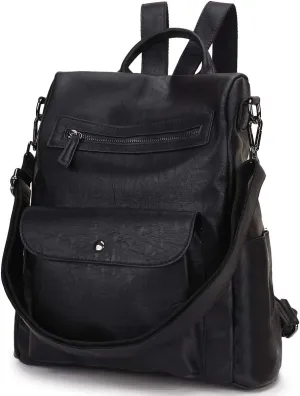 Backpack Purse for Women,Fashion Anti-Theft PU Leather Travel Shoulder Bag for Ladies Large Satchel VONXURY