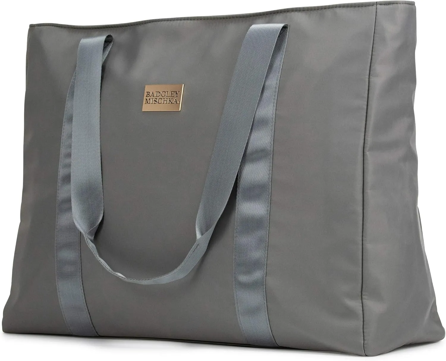 BADGLEY MISCHKA Nylon Travel Tote Weekender Bag - Lightweight Packable Travel Bag