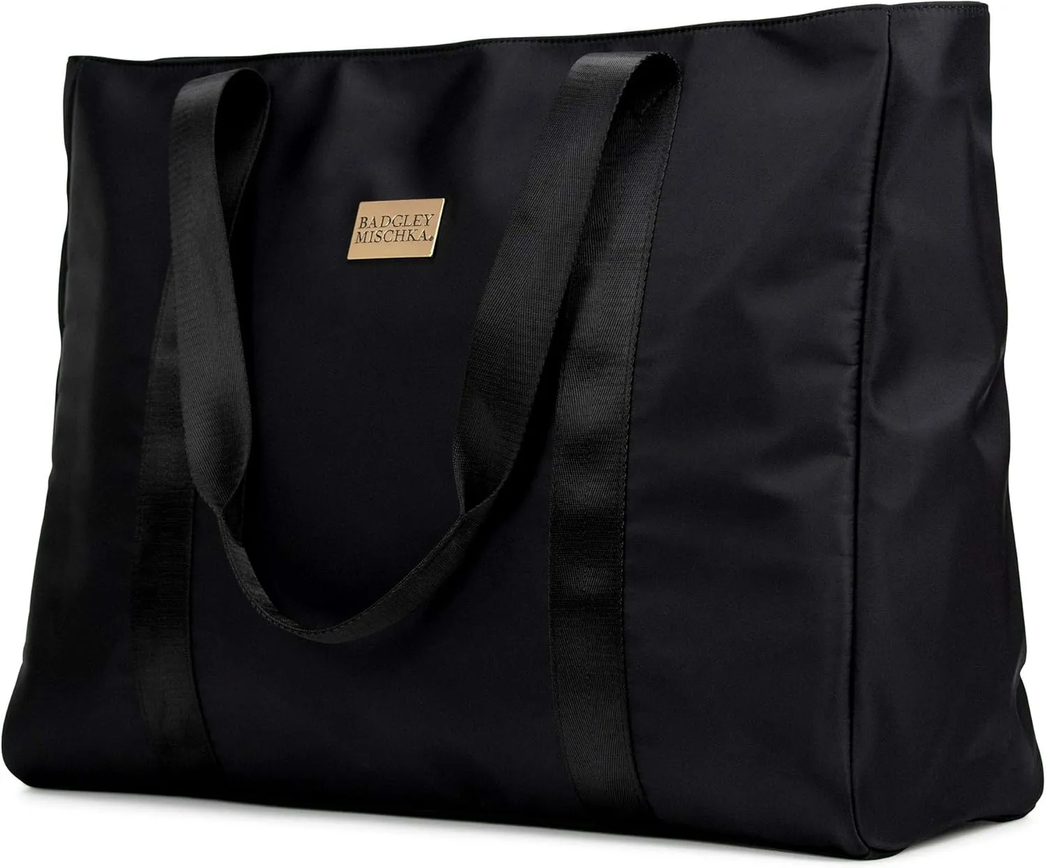 BADGLEY MISCHKA Nylon Travel Tote Weekender Bag - Lightweight Packable Travel Bag